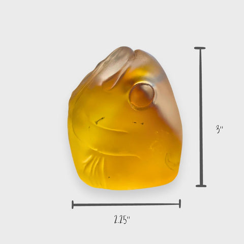 Sculpted Glass Fish