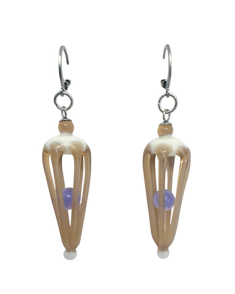 Phaedra Beauchamp Caged Orb Earrings