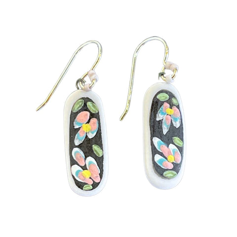 April Felipe (BabyGrapes) Porcelain Post Earrings (#7)
