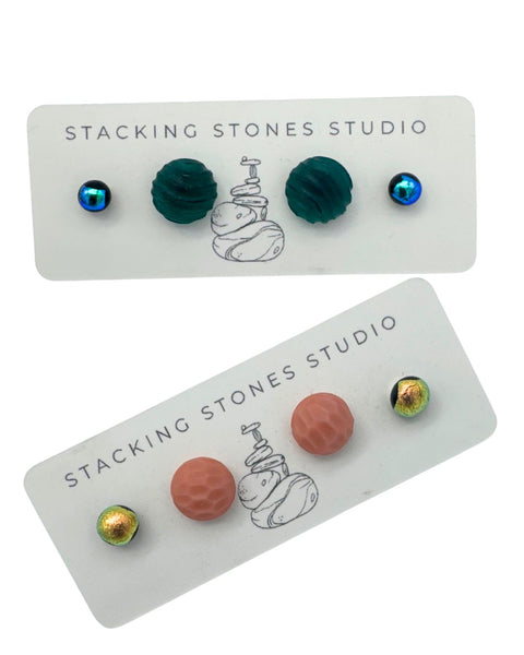 Sarah Vaughn Glass Earrings