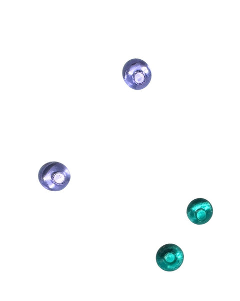 Sarah Vaughn Tiny Glass Stud Earrings