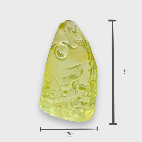 Sculpted Glass Fish