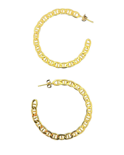 Amelia Toelke Baby Anchor Hoops