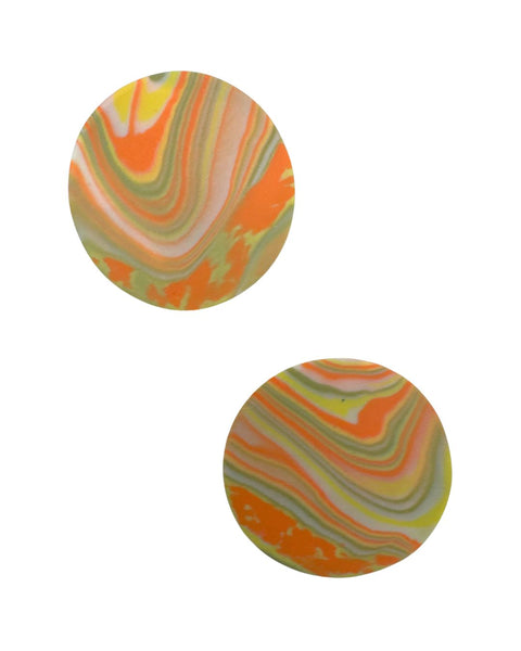 Nerikomi Porcelain Post Earrings (2")