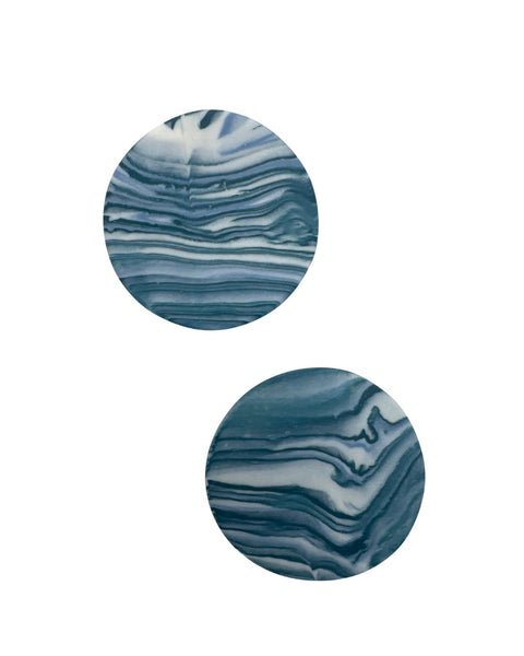 Nerikomi Porcelain Post Earrings (2")