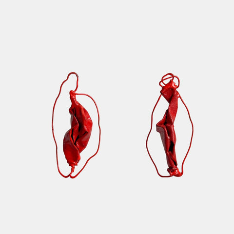Grey Von Cannon : Interwoven earrings