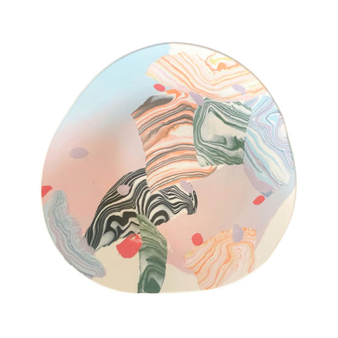 Victoria White Berry Porcelain Platter