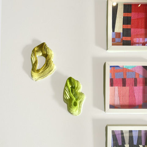 Fused glass drawings