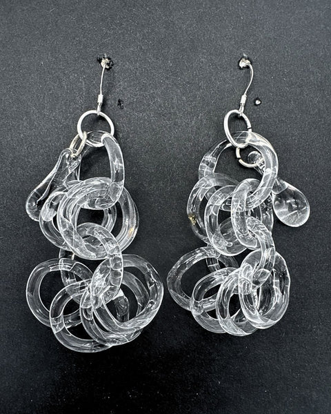 Sara Roller Interlinked Earrings