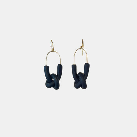 Drop Hoop Earrings