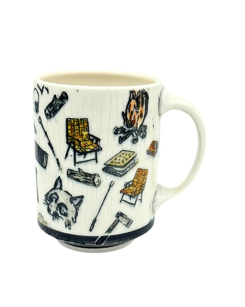 Stephanie Dukat Camping Mug