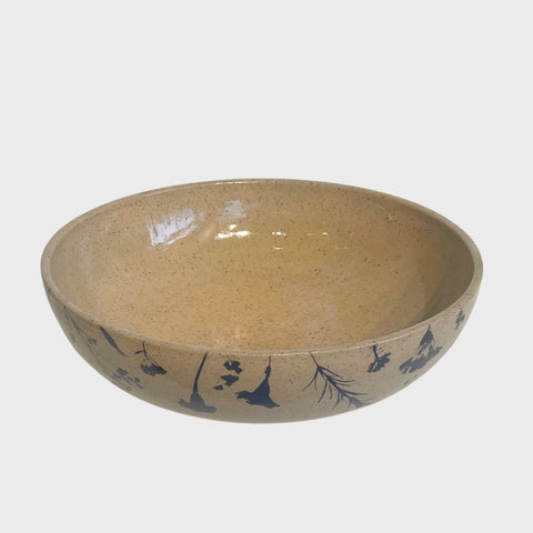 Throws Like A Girl Large Hand Thrown Bowl