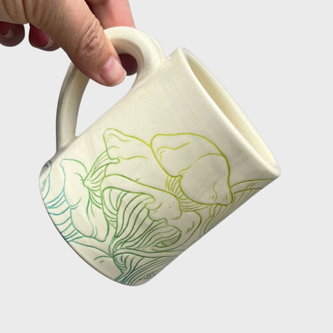 Summer Bee Clay Mug
