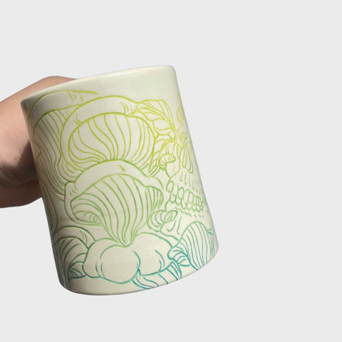 Summer Bee Clay Mug