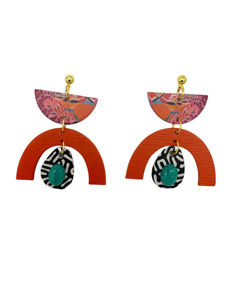Natalie Monday Handmade Paper Earrings