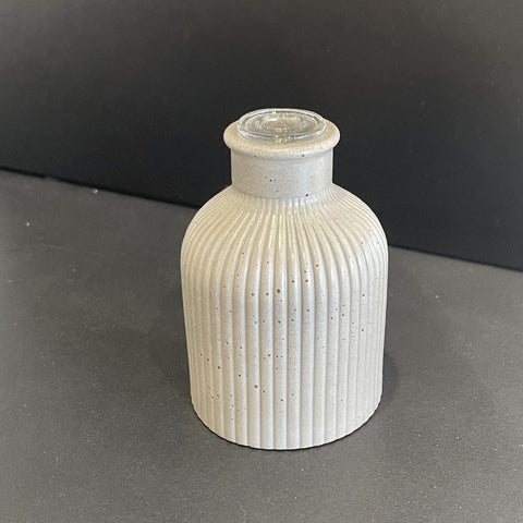 Alicia Dietz Cast Concrete Bud Vase