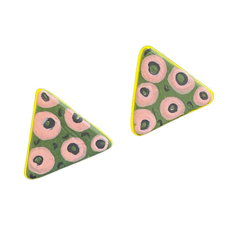 April Felipe (BabyGrapes) Porcelain Post Earrings (#46)