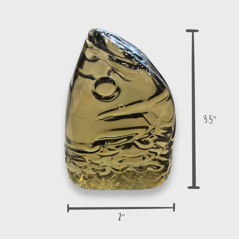 Sculpted Glass Fish