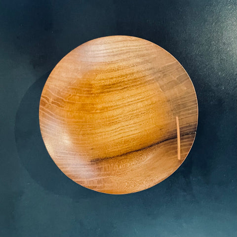 9" Mulberry Bowl With Inlay
