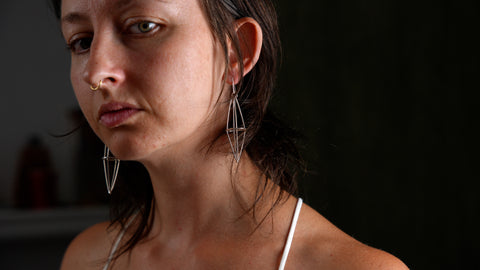 KING RELD Earrings: Cage Rage Minis