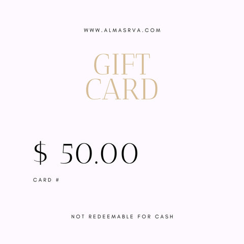 Gift Card : physical