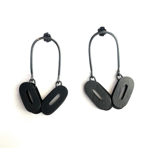 Double Oval Dangles