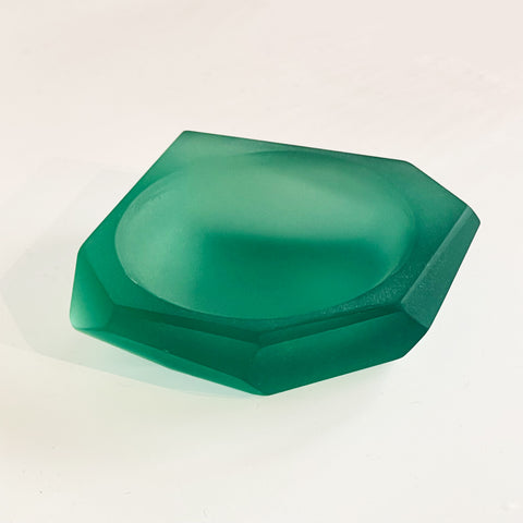 Cast Glass Salt Cellars