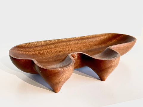 Hand Carved Wood Bowl