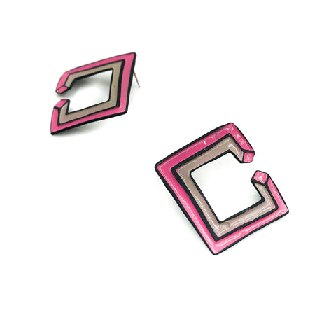 Bend Back Earrings