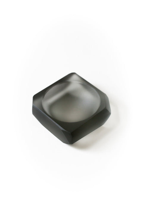 Cast Glass Salt Cellars