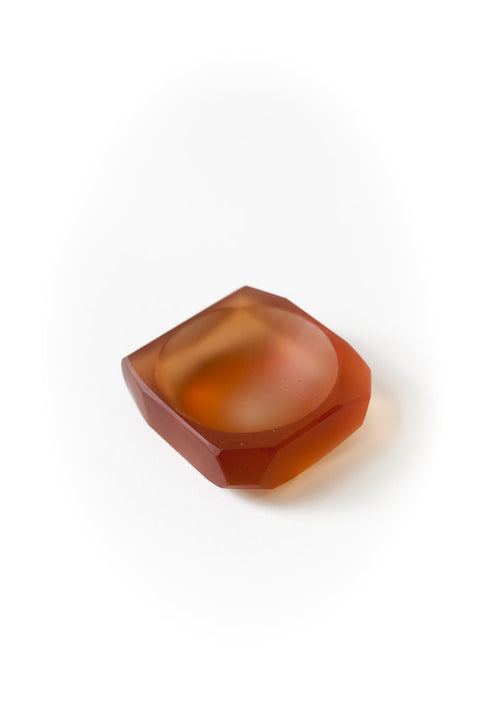 Cast Glass Salt Cellars