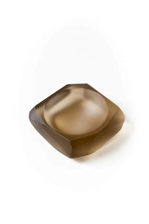 Cast Glass Salt Cellars