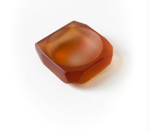 Cast Glass Salt Cellars