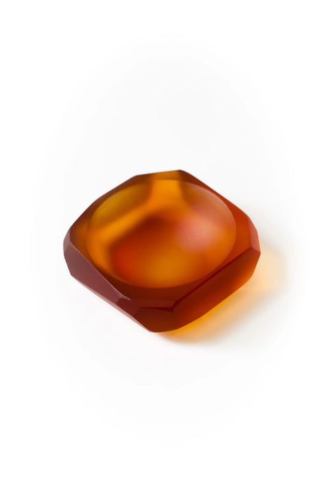 Cast Glass Salt Cellars
