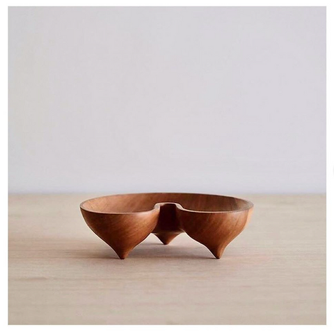 Hand Carved Wood Bowl