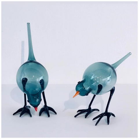 Blown Glass Songbirds