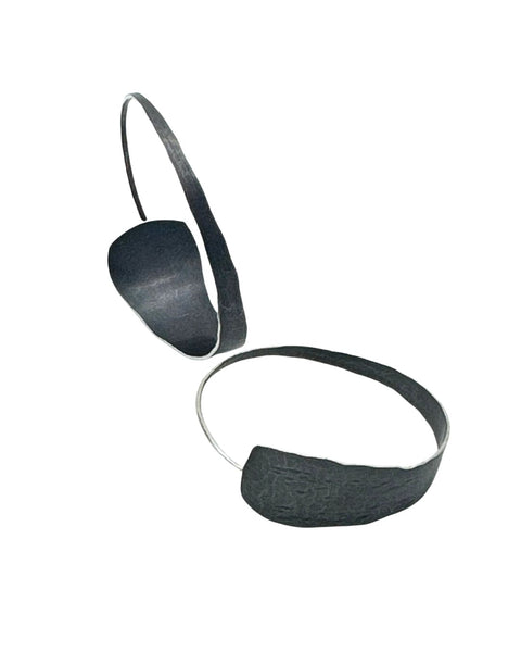 Susie Ganch Recycled Sterling Hoops