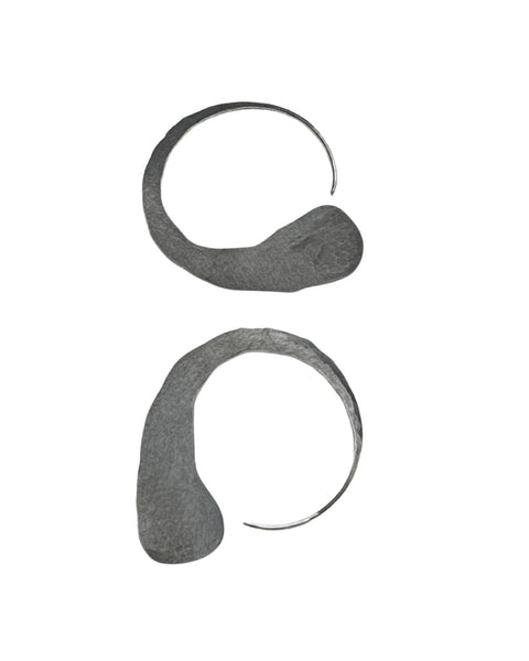 Susie Ganch Recycled Sterling Hoops