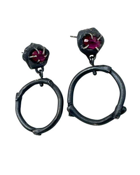 Sarah Parker (Spee) Smoosh Drop Hoops