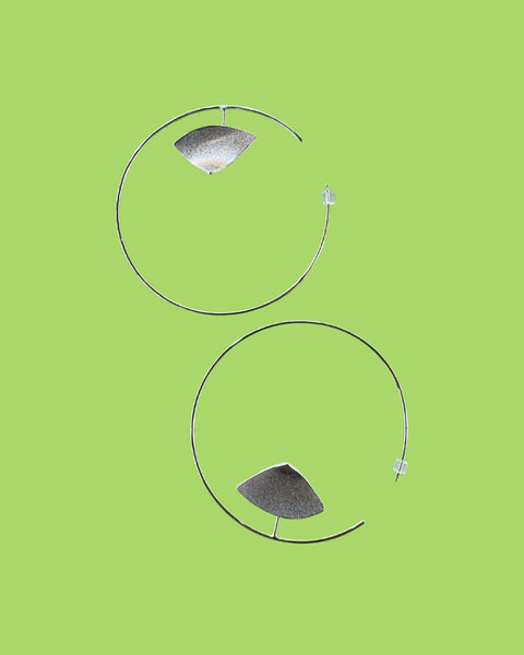 Sarah Tectors Reed Hoop Earrings ST492