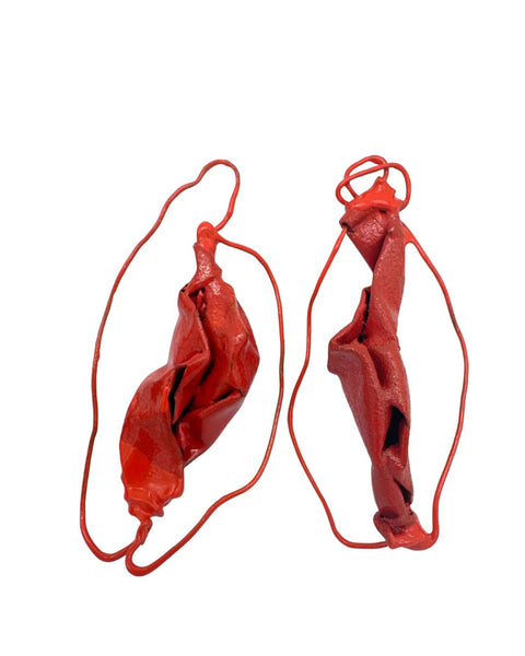 Grey Von Cannon : Interwoven earrings