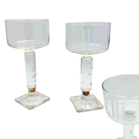 Christopher Kerr-Ayer Found Object Stemware (set of 2)