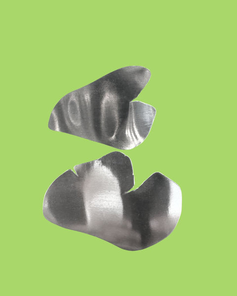 Sarah Tector Silver Petals hook earrings ST481