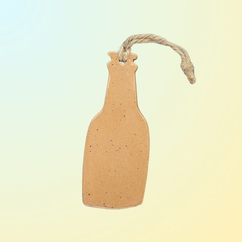 Bear Ceramics Beer Bottle Ornaments