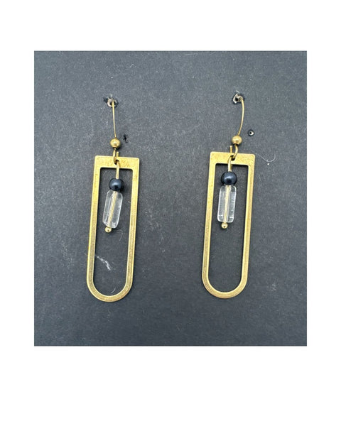 Britney Mayes Black Dress Earrings
