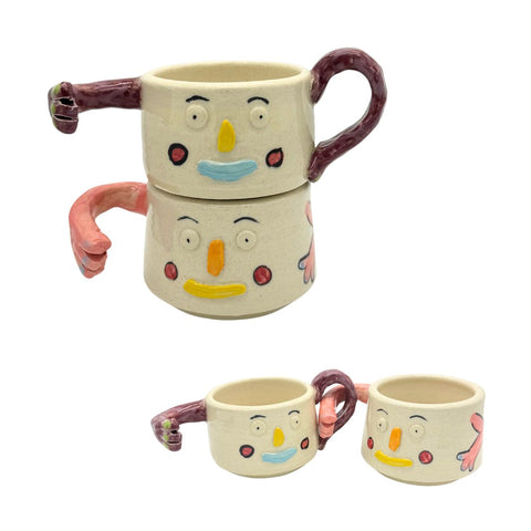 Mayetta Steier Stacking Mug Set