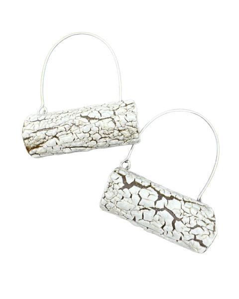 Kourtenay Plummer White Crawl Hoop