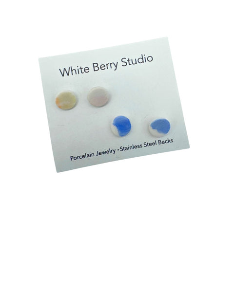 Nerikomi Porcelain Post Earrings (Tiny)