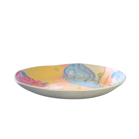 Victoria White Berry Porcelain Platter