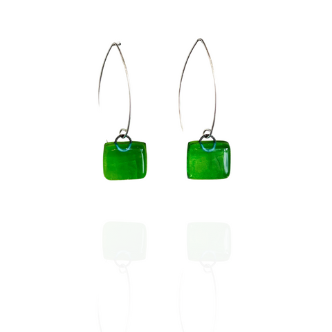 Fused Glass Earrings